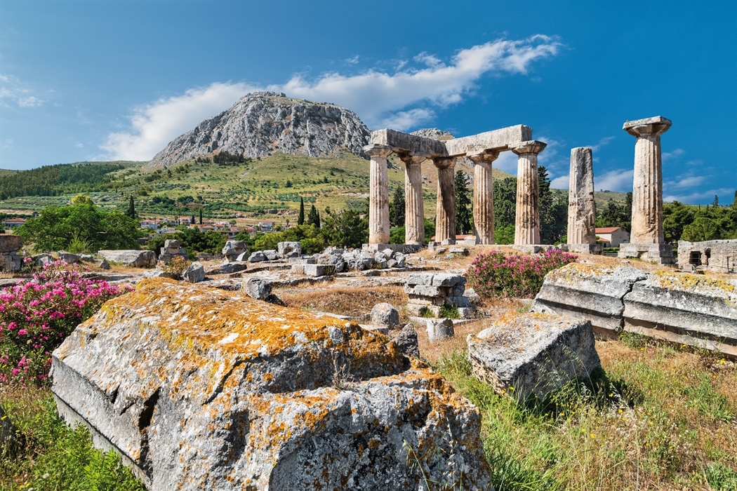 Archäologische Stätte des antiken Korinth_4