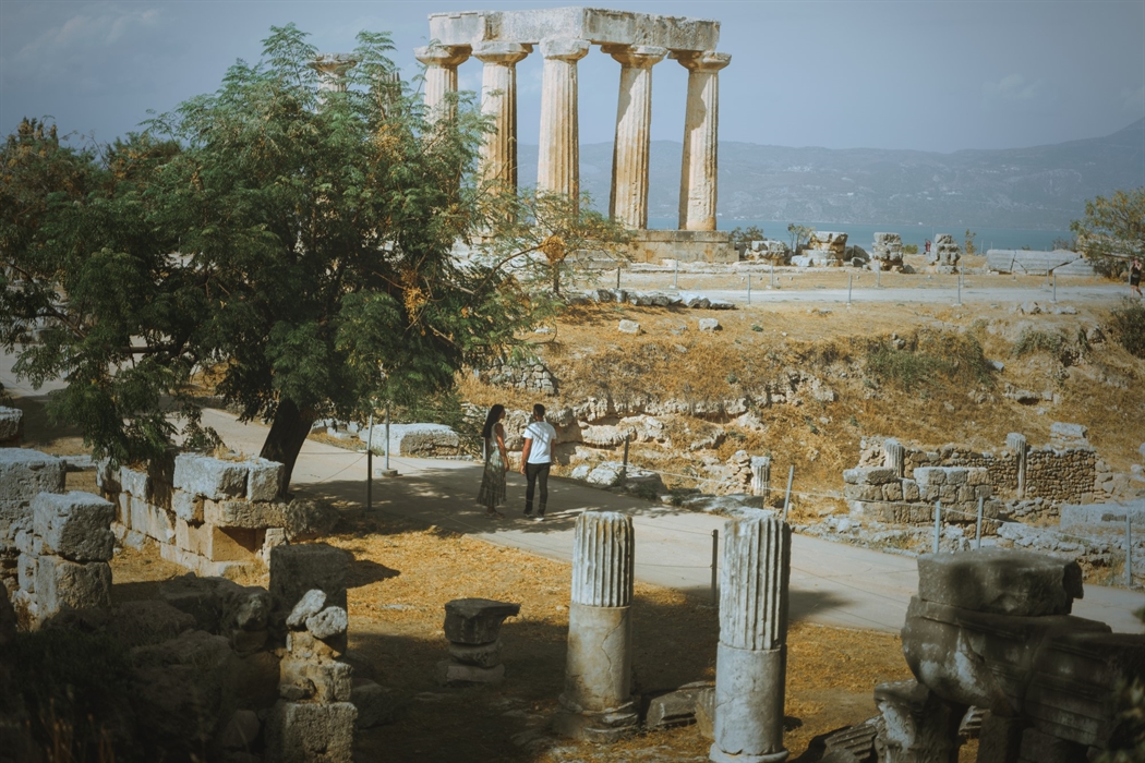 Archäologische Stätte des antiken Korinth_1