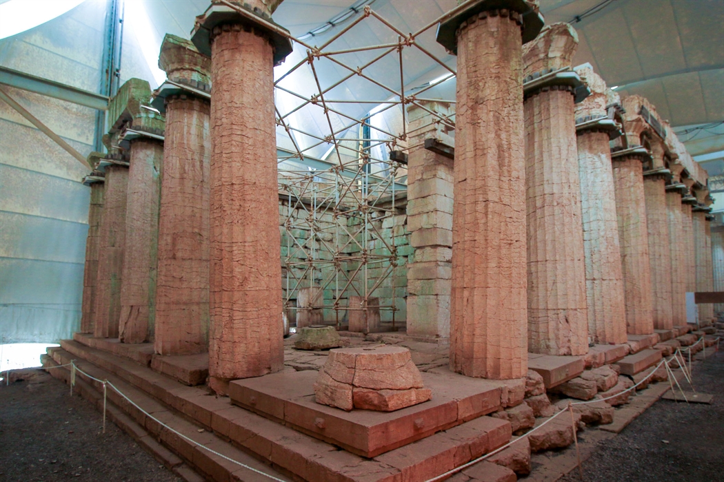 Le temple d'Apollon Épikourios à Bassae 1