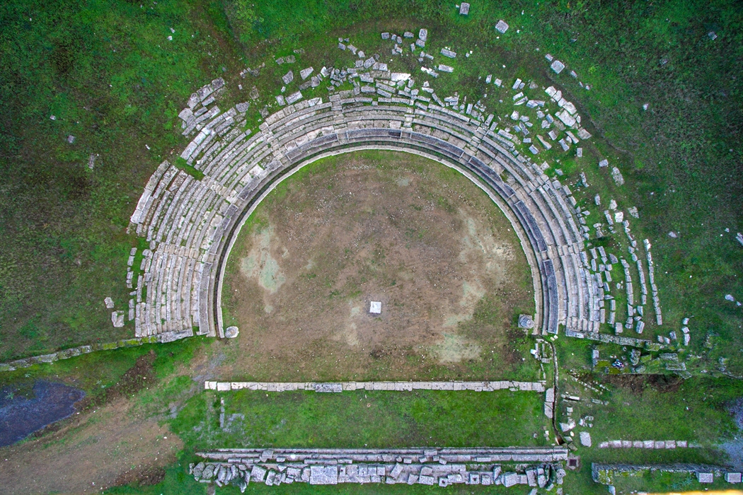 Das antike Theater von Megalopoli 2