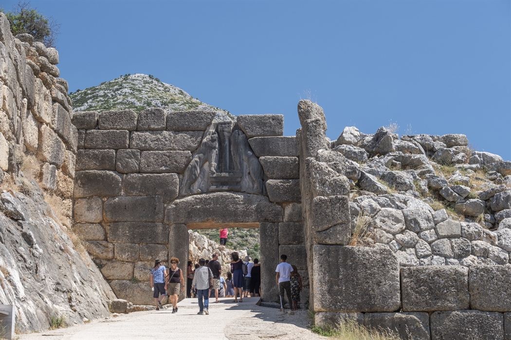 The archaeological site of Mycenae 9