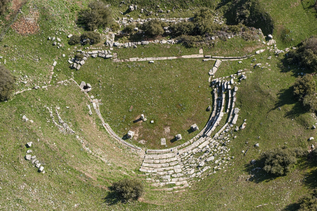 The ancient theatre of Orchomenos 2