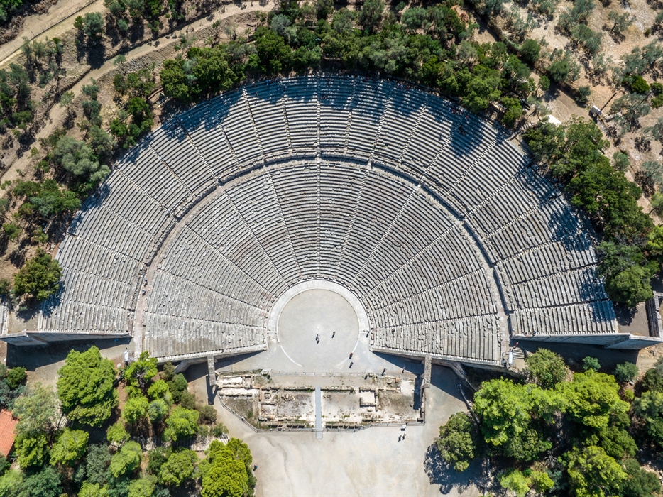 Le théâtre antique d'Epidaure 1